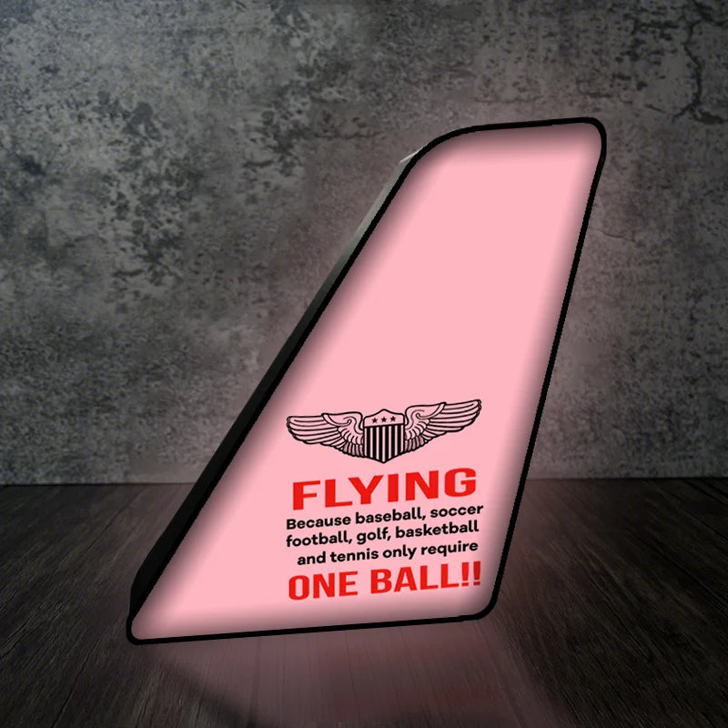 Flying One Ball 3D Lamp - view 5