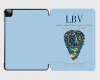 Thumbnail for Leon-Mba International Airport (LBV) design on light blue ipad tablet case