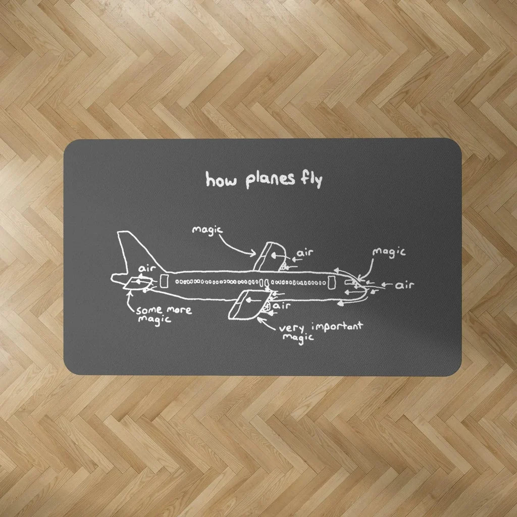 How Planes Fly Floor Mat - view 5