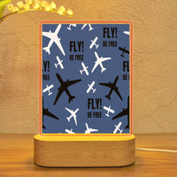 Thumbnail for Fly Be Free Blue Lamp - view 5