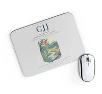 Thumbnail for Cheongju International Airport (CJJ) design on light gray rectangle mouse pad