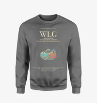 Thumbnail for Wellington International Airport WLG Sweatshirt - Gray