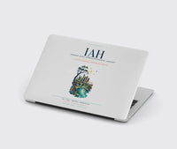 Thumbnail for Houston George Bush Intercontinental Airport (IAH) design on light gray MacBook case