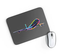 Thumbnail for Multicolor Airplane Mouse Pad - view 5