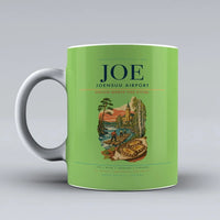Thumbnail for Joensuu Airport (JOE) airport code design on light green ceramic mug