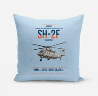 Thumbnail for Kaman SH-2F Seasprite design on light blue pillow