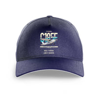 Thumbnail for Cessna A185F Skywagon design on dark blue printed hat