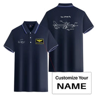 Thumbnail for Customisable How Planes Fly Polo Shirt - view 5