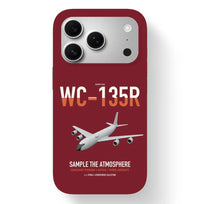 Thumbnail for WC-135R Constant Phoenix design on dark red magsafe iphone case, for iPhone 17 Pro