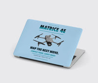 Thumbnail for DJI Matrice 4E design on light blue MacBook case