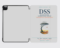 Thumbnail for Blaise Diagne International Airport (DSS) design on light gray ipad tablet case