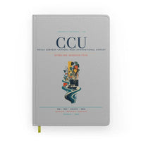 Thumbnail for Netaji Subhash Chandra Bose International Airport Kolkata (CCU) design on light gray notebook