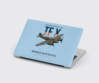 Thumbnail for Bristol Beaufighter TF X design on light blue MacBook case