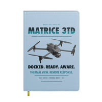Thumbnail for DJI Matrice 3TD design on light blue notebook