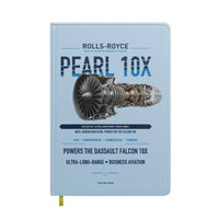 Thumbnail for PEARL 10X design on light blue notebook