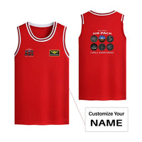 Thumbnail for Customisable Only Six Pack I Will Basketball Print - view 5
