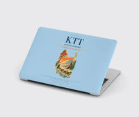 Thumbnail for Kittilä Airport (KTT) design on light blue MacBook case