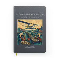 Thumbnail for VINTAGE G4446 - The Oyster Farm Rounds - Designed Notebooks design on gray