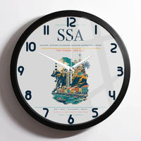 Thumbnail for Salvador - Deputado Luis Eduardo Magalhaes International Airport SSA Wall-Clock Framed - Light Gray