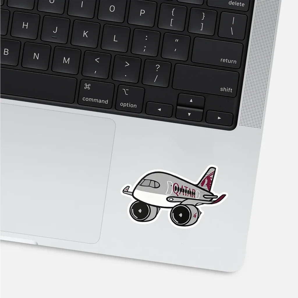Qatar Airways Airbus A350 Airplanes sticker