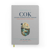 Thumbnail for Cochin International Airport Kochi (COK) design on light gray notebook