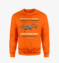 Thumbnail for DJI Mavic 2 Zoom design on orange sweatshirt
