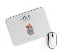 Thumbnail for Naha Airport (OKA) design on light gray rectangle mouse pad