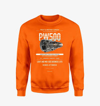 Thumbnail for PW500 design on orange sweatshirt