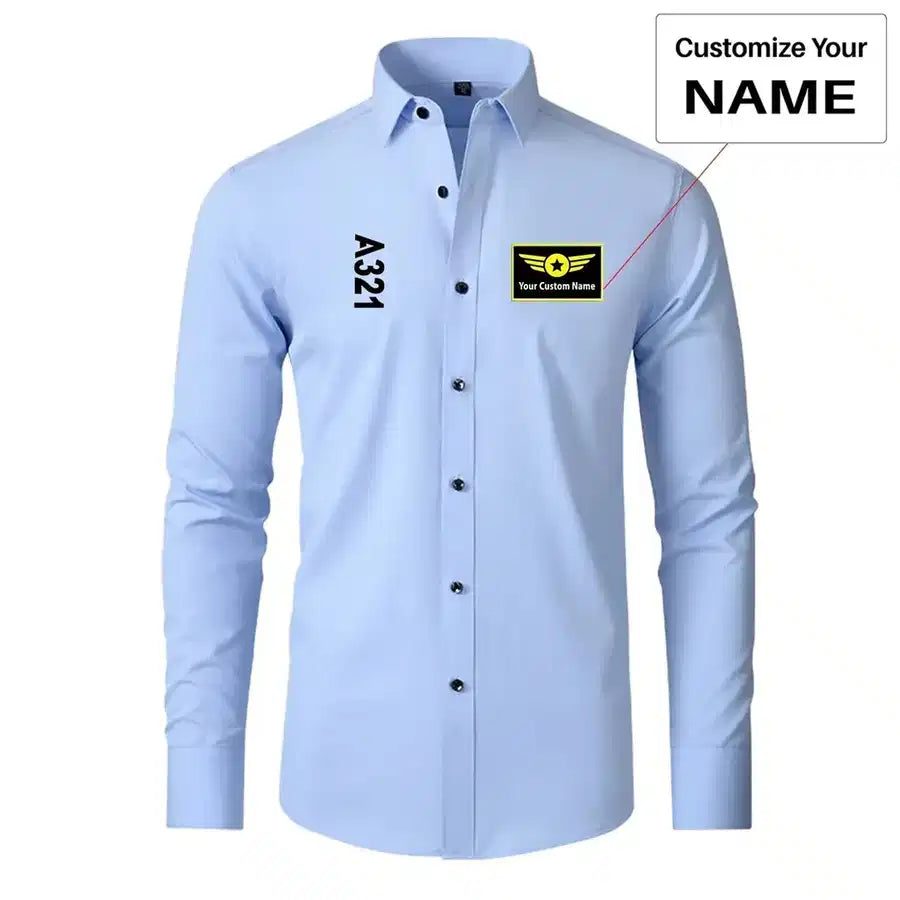Customisable Airbus A321 Shirt - view 5