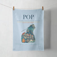 Thumbnail for Gregorio Luperón International Airport (POP) design on light blue towel