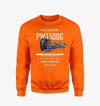 Thumbnail for PW1500G design on orange sweatshirt