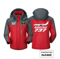 Thumbnail for Customisable Boeing 737 Winter Jacket - view 5