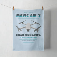 Thumbnail for DJI Mavic Air 2 design on light blue towel