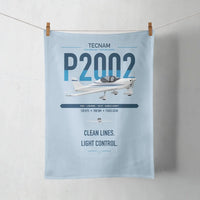 Thumbnail for Tecnam P2002 Sierra MkII design on light blue towel