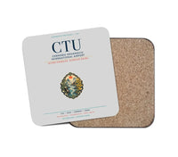 Thumbnail for Chengdu Shuangliu International Airport (CTU) design on light gray 1 piece coaster