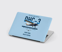 Thumbnail for DHC-3 Otter design on light blue MacBook case