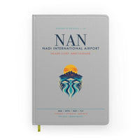 Thumbnail for Nadi International Airport (NAN) design on light gray notebook