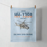 Thumbnail for Leonardo HH-139B design on light blue towel