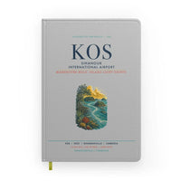 Thumbnail for Sihanouk International Airport Sihanoukville (KOS) design on light gray notebook