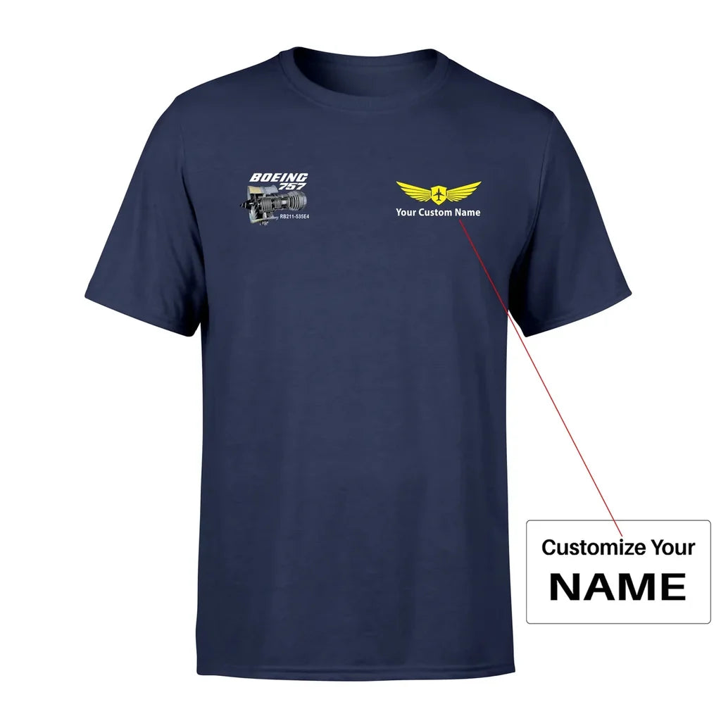 Customisable Boeing 757 T-Shirt - view 5