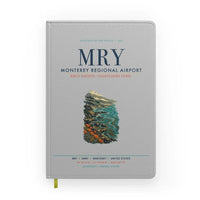 Thumbnail for Monterey Regional Airport (MRY) design on light gray notebook