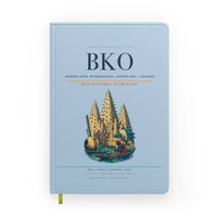 Thumbnail for Modibo Keita International Airport (BKO) design on light blue notebook