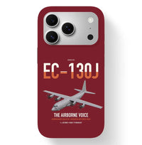 Thumbnail for EC-130J Commando Solo III design on dark red magsafe iphone case, for iPhone 17 Pro