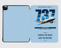 Thumbnail for Boeing 737-400 Classic design on light blue ipad tablet case