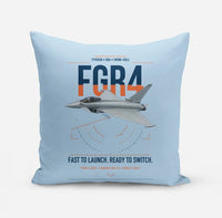 Thumbnail for Eurofighter Typhoon FGR4 design on light blue pillow
