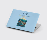 Thumbnail for Sitka Rocky Gutierrez Airport (SIT) design on light blue MacBook case