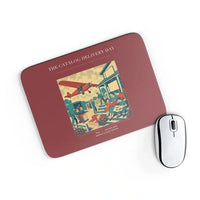 Thumbnail for VINTAGE G4412 - The Catalog Delivery Day - Designed Mouse Pads design on darkred rectangle