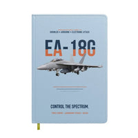 Thumbnail for EA-18G Growler Control The Spectrum design on light blue notebook