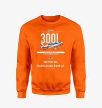Thumbnail for Extra 300L design on orange sweatshirt