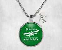 Thumbnail for Life is a journey Enjoy Necklace - view 5